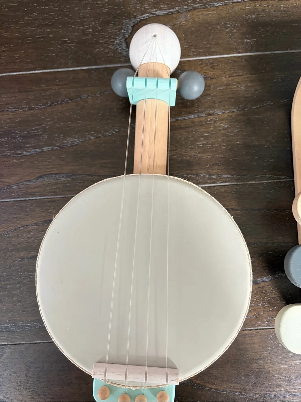PlanToys x Pottery Barn Kids Wooden Banjo and Xylophone Set